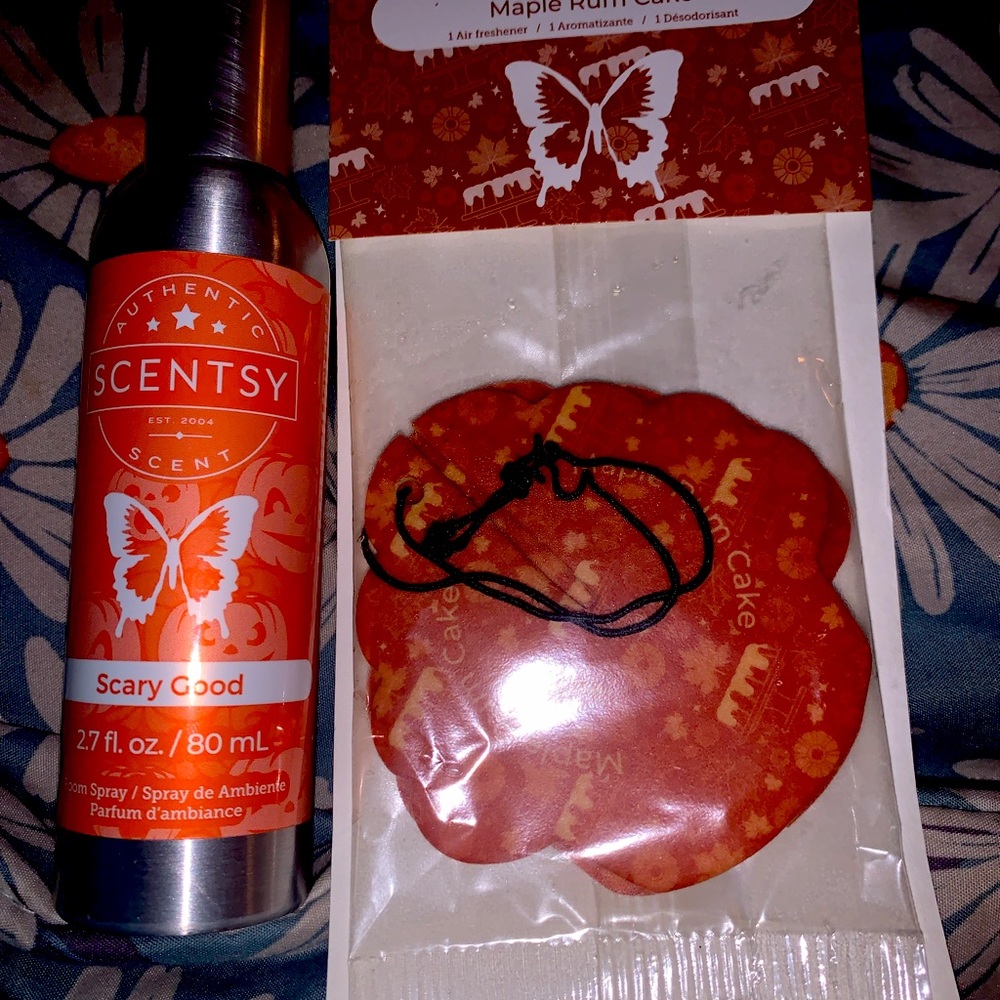 Room spray and 3D scent circle